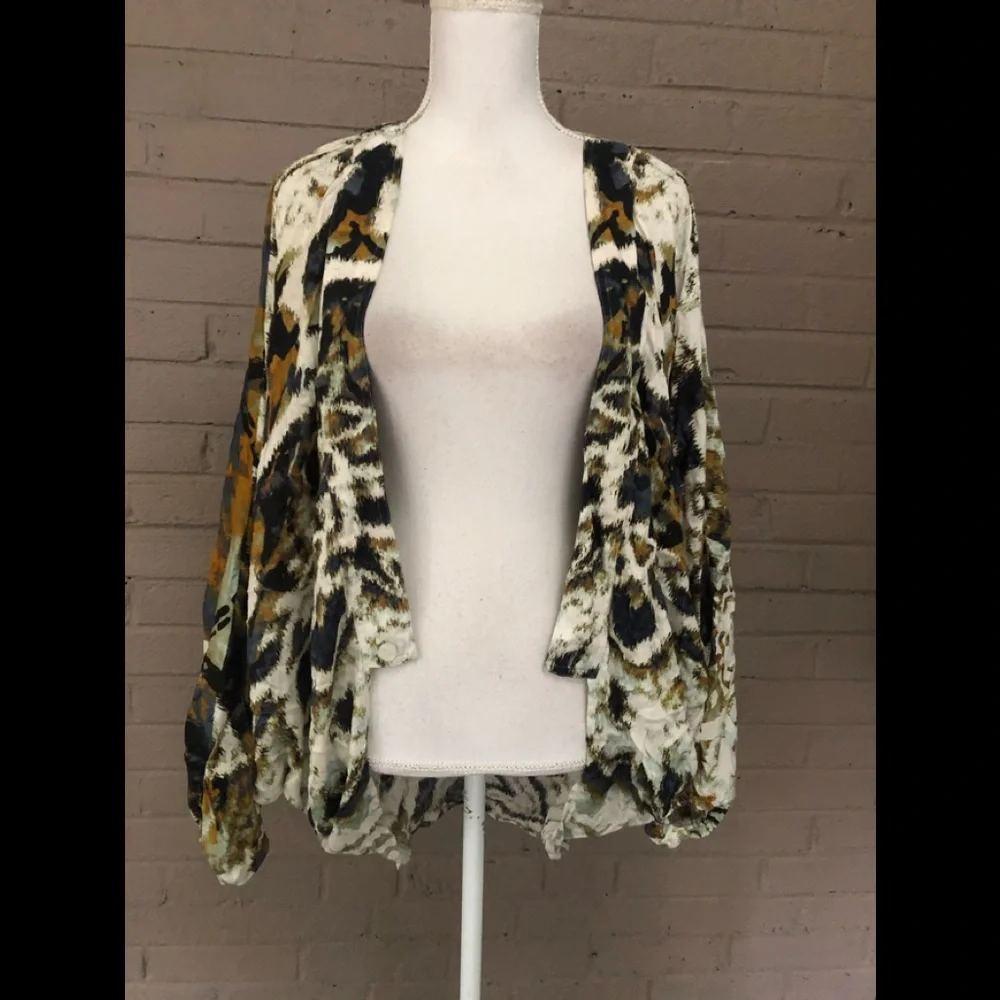 Free People Print top / topper